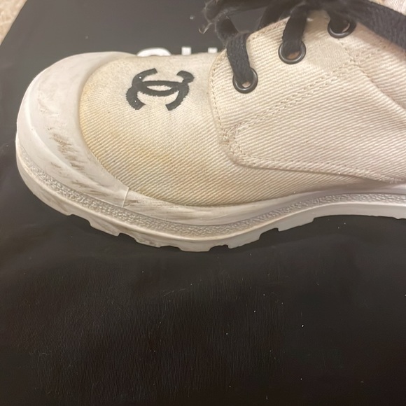 Vintage Chanel canvas sneakers, 35 - Picture 9 of 9